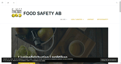 Desktop Screenshot of foodsafety.se